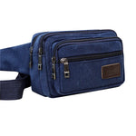 sac banane homme marron clair bleu marine vert kaki noir toile durable vintage pratique