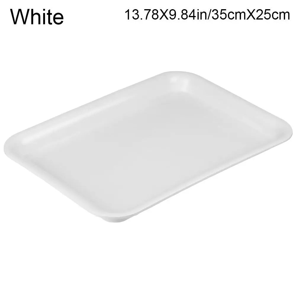 assiettes modernes plastique opaques rouge blanc noir sauciers anti débordement intérieur extérieur 18cm 35cm