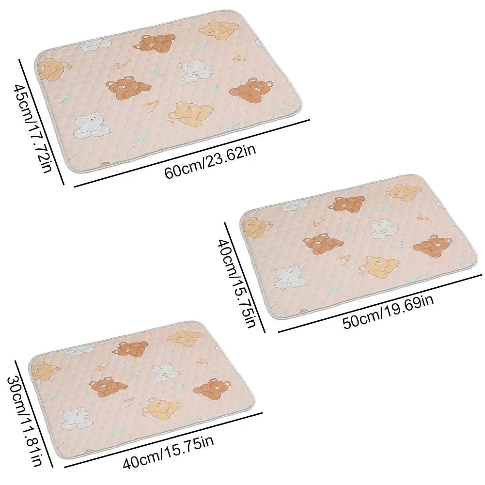 tapis animaux compagnie moderne dessins animés ours nuages beige gris bleu