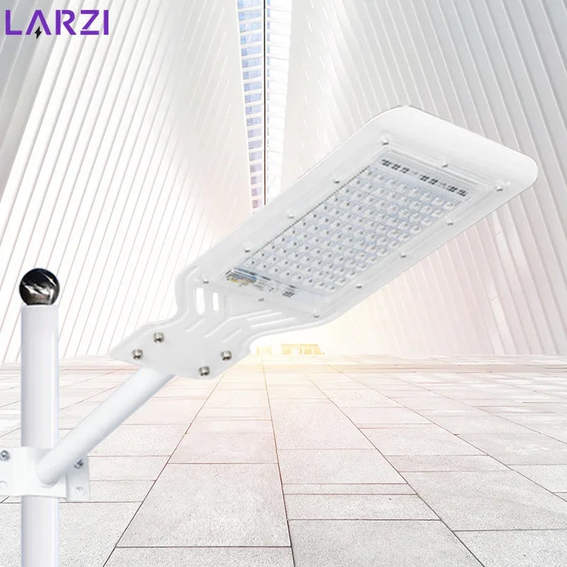 lampe rue led moderne étanche ip65 blanc noir fixée 220v