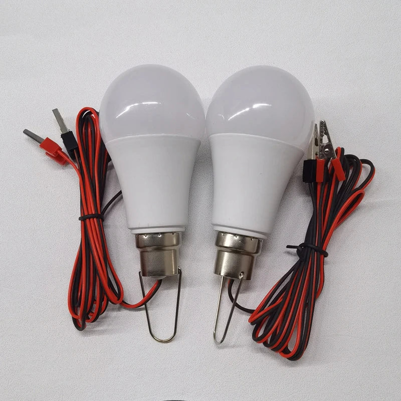 Ampoule LED 12W 15W 18W blanc froid 360° moderne câble clips 11 50V