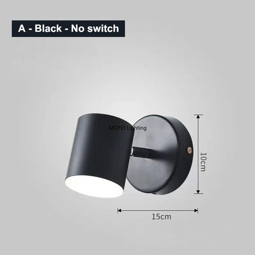 appliques murales modernes dorées interrupteur lumière led 6000k 3000k chambre couloir decoration interieur
