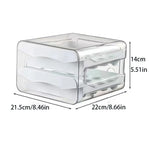 boîte œufs transparente moderne 18 compartiments poignée blanc orange plastique réutilisable