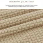 housses chaise tissu carreaux moderne élasthanne polyester zippées couleurs variées beige rose marron gris