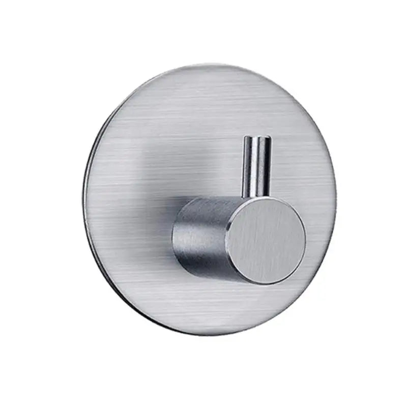 porte serviettes moderne acier inoxydable argenté noir lisse brillant autoinstallation minimaliste