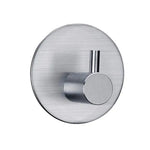 porte serviettes moderne acier inoxydable argenté noir lisse brillant autoinstallation minimaliste