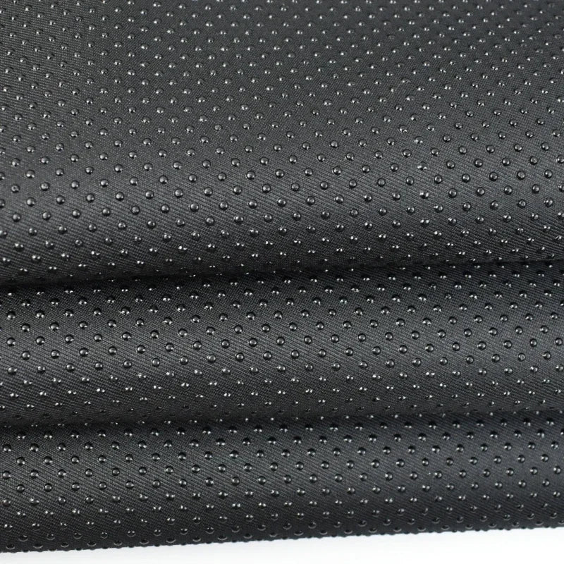 tissu antidérapant polyester acrylique blanc noir bleu gris moderne perforations 150cm non slip