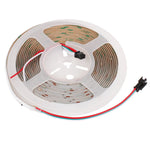ruban led blanc moderne adhésif 12v 24v spi rgb ic 572leds/m 30000hrs