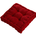 coussin carré coton épais couleurs modernes siège anti décubitus massage mémoire mousse PU polyester