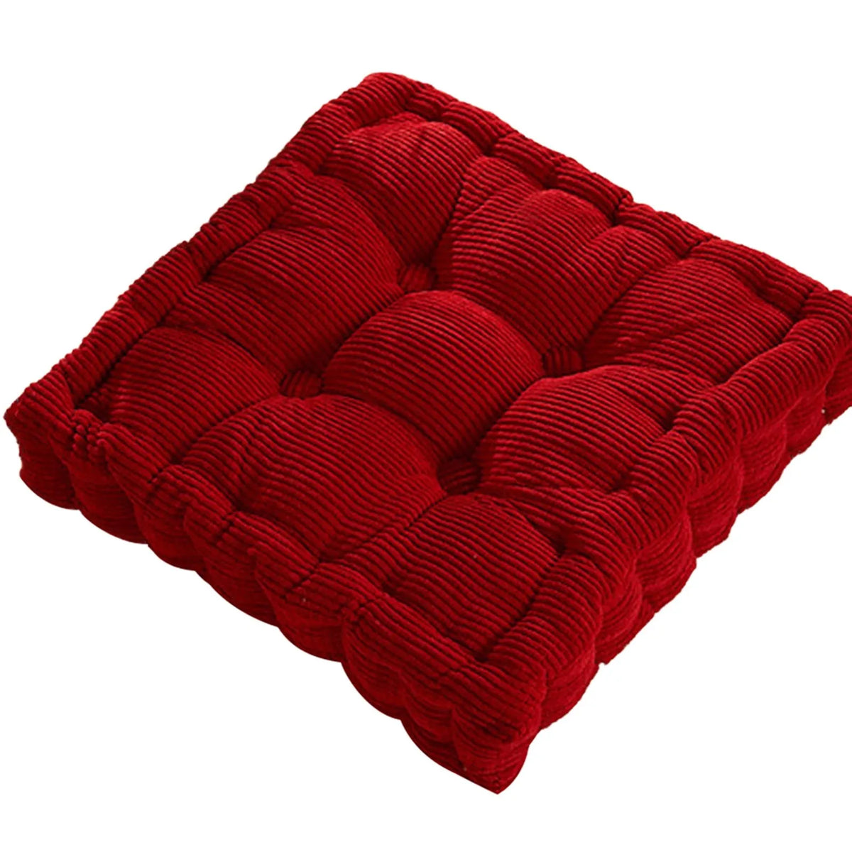 coussin carré coton épais couleurs modernes siège anti décubitus massage mémoire mousse PU polyester
