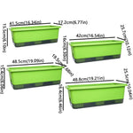 bac semis moderne grille beige vert pratique profond autoarrosant drainage transparent