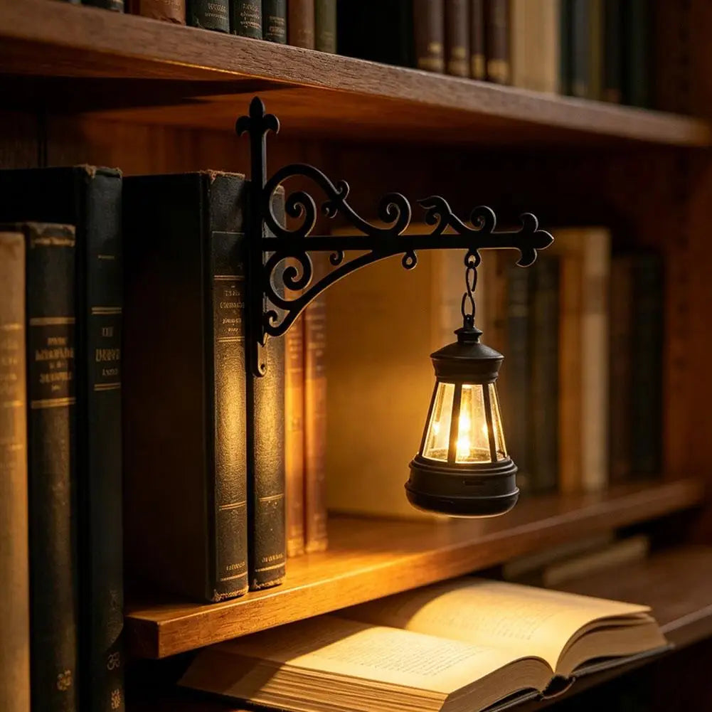 lampe bibliothèque vintage led rechargeable plaque geometrique noire ecrou suspension