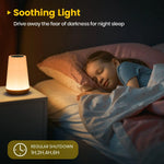veilleuse nocturne couleur télécommande led intensité variable recharge usb livres lit table chambre enfants