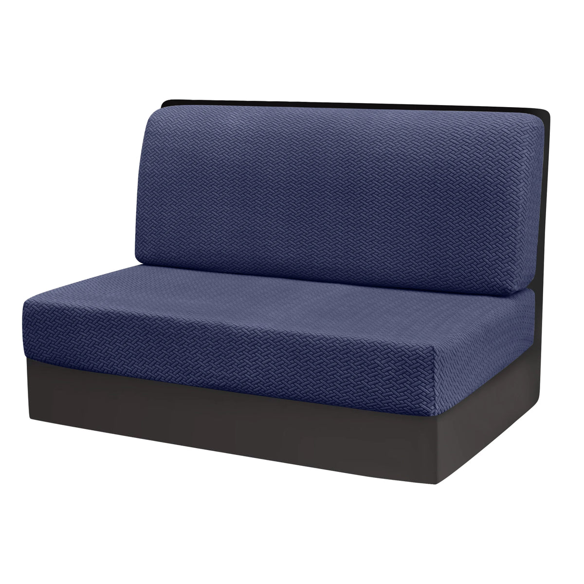 coussin banquette vert tissé motifs géométriques moderne housses extensibles polaire 100 polyestère