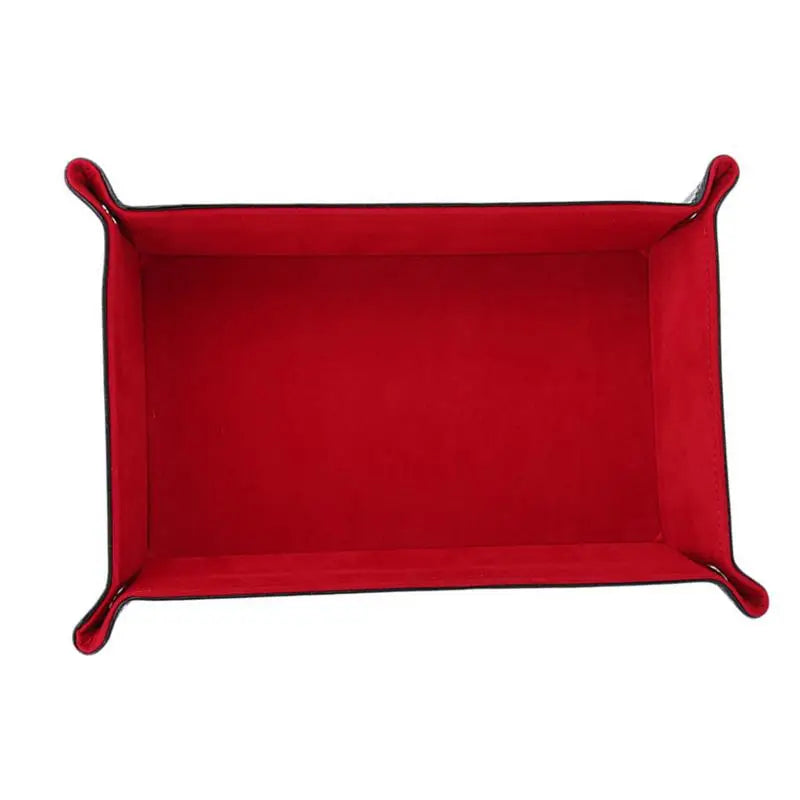 organiseur rangement velours cuir pu rectangle pliable bleu violet vert moderne