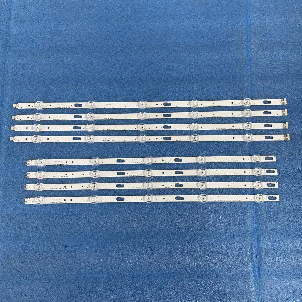 bandes led blanc modernes fixation connecteurs électriques éclairage samsung téléviseur