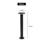lampe extérieure led moderne imperméable ip65 aluminium noir gris adhésive fixe autonomes