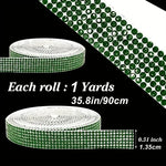ruban strass décoratif adhésif vert noir violet blanc rose beige rouge classique 3d strass