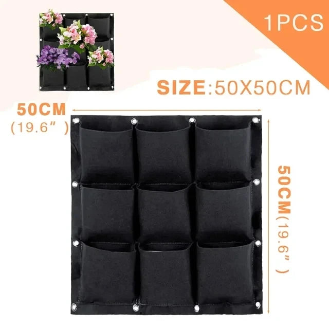 porte plantes mural vert texture feutre moderne fixations grilles plantes succulentes deco maison