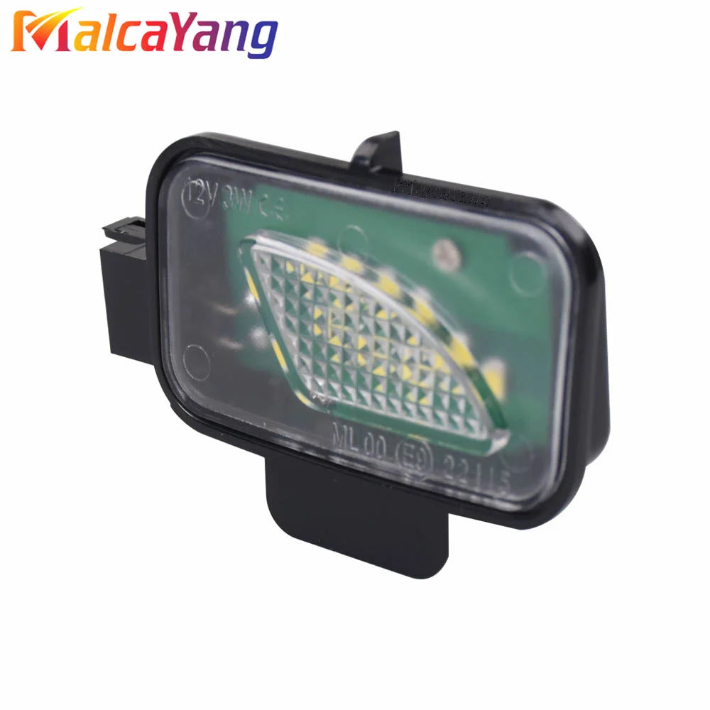 lampe led sol voiture noire moderne clips fixations câbles 2400 lumens 12v passat b8