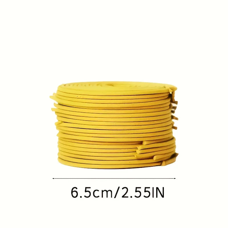 ruban parfumé jaune texture veloutée moderne désodorisant vrac 6.5cm salon yoga meditation