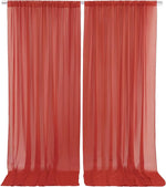 rideau uni rose clair moderne translucide 10ft 300cm 5ft 150cm mariage anniversaire