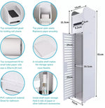 Armoire de rangement placée dans un espace réduit optimisant le stockage