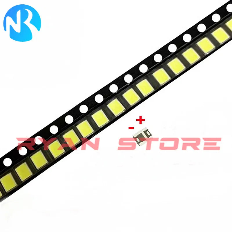 diodes led smd 2835 blanc froid chaud jaune rose violet bleu vert orange rouge