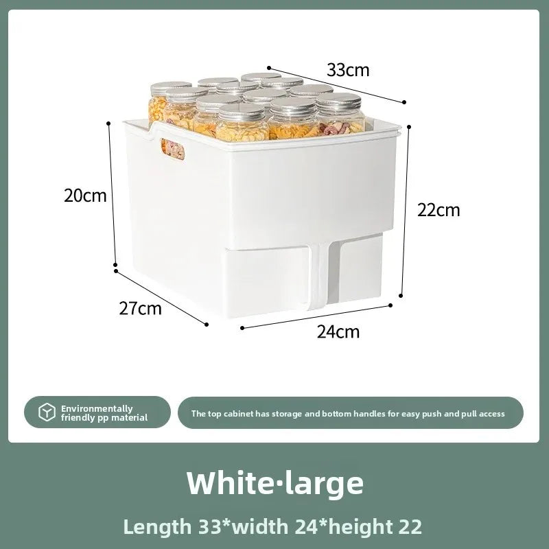 boîtes rangement blancs plastique moderne fixation pots conservation verre couvercles métalliques
