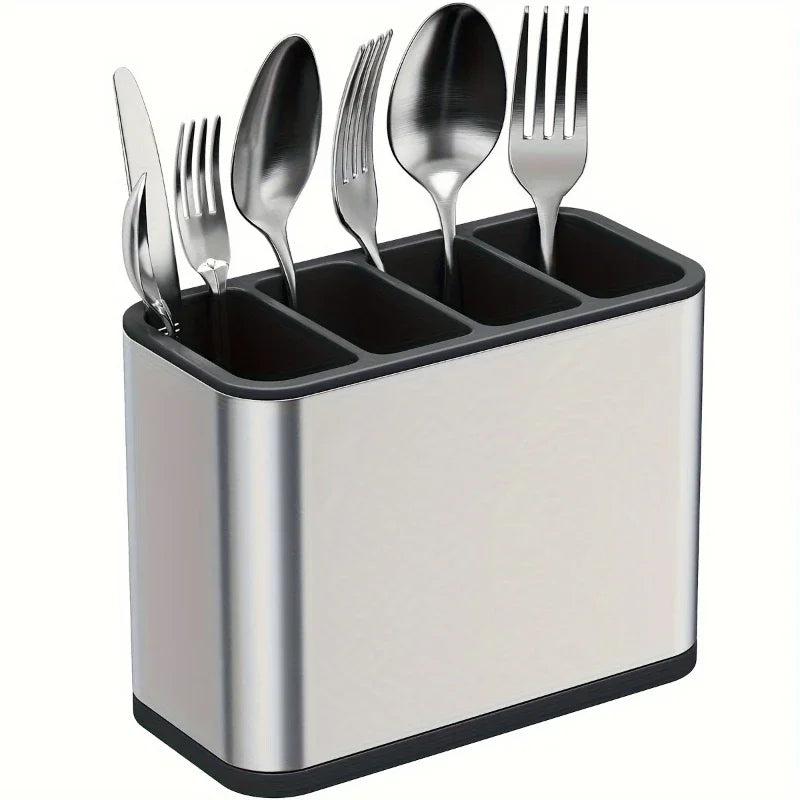 porte couverts moderne argenté compartiments égouttoir anti dérapant transparent brillant respectueux environnement