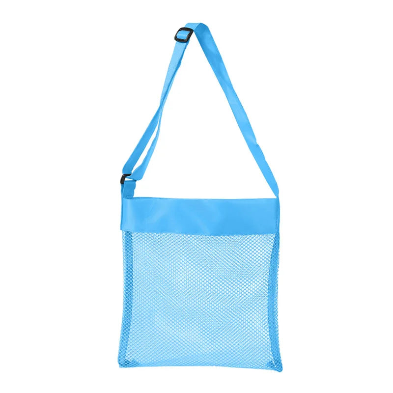 sac main pliable polyester rose bleu vert maille moderne casual boutons pression poignées amovibles