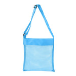 sac main pliable polyester rose bleu vert maille moderne casual boutons pression poignées amovibles