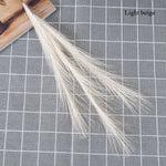 plume artificielle noire naturelle décoration intérieure extérieure 63cm exposée soie fibreuse texture