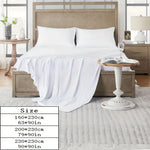 drap plat 100 polyester blanc beige moderne 160x230cm 200x230cm 230x230cm