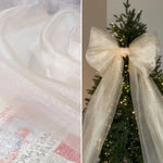 ruban pailleté multicolore translucide élégant polyester 100x140cm diy mariage cérémonie événement festive