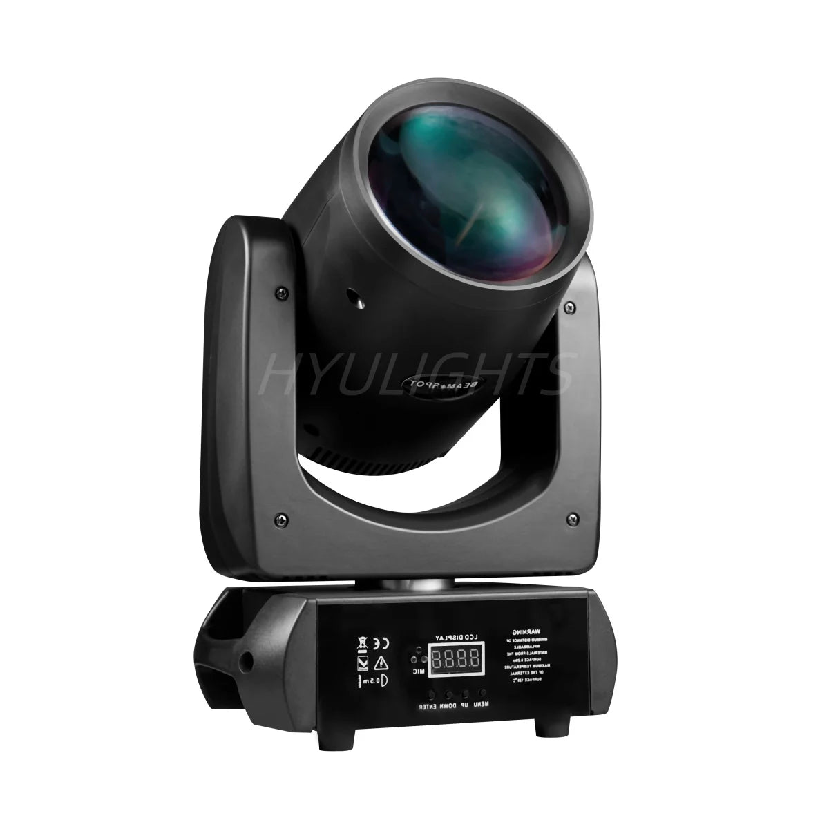 projecteur led professionnel 200w spot scène dj prisme gobo couleur moderne