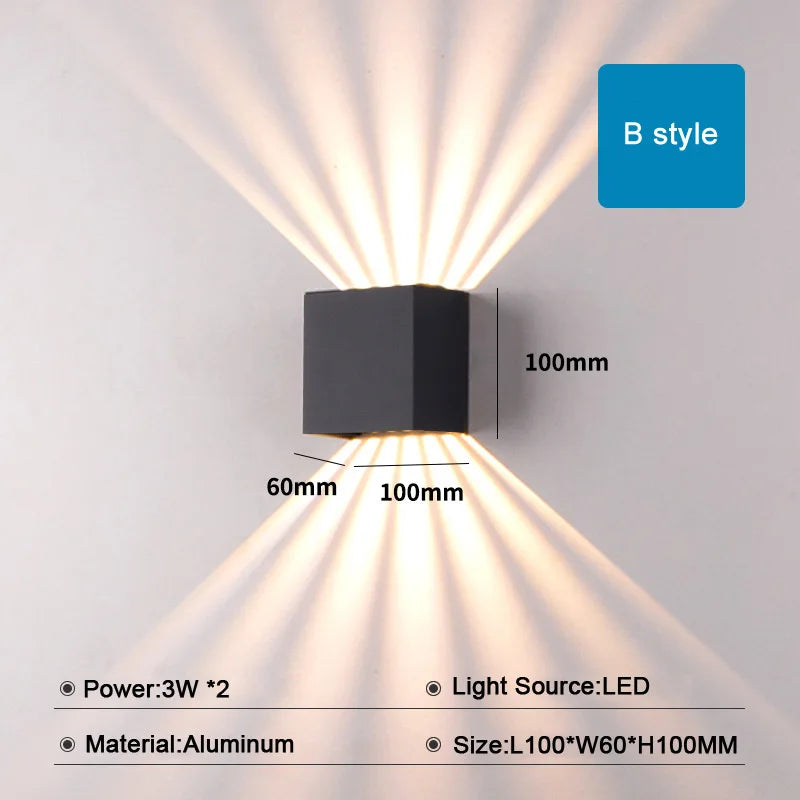 applique murale led noir contemporaine éclairage cuisine chambre salle manger entrée 249lm 90260v
