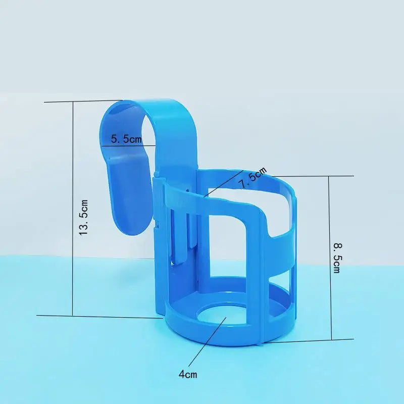 porte savon moderne bleu gris rangement salle bain organisateur boissons fêtes aquatiques