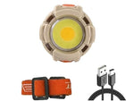 lampe frontale led rechargeable batterie lithium bandana tête camping outdoor