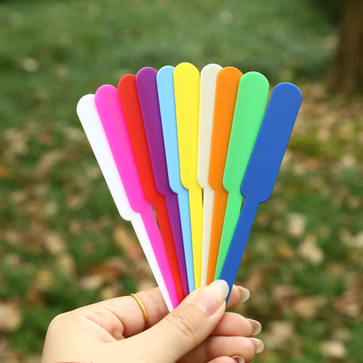 spatule moderne opaque couleur bleu violet blanc jaune orange verte plastique pp jardin cuisineoutil