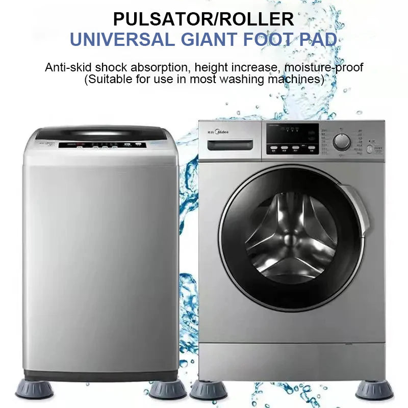 pieds meubles universels anti vibration antidérapants silencieux isolation thermique anti corrosion moderne adhésif gris