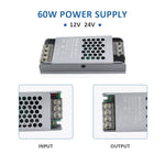 alimentation electrique 24v led 12v 60w 100w 200w 300w 400w aluminium industrielle