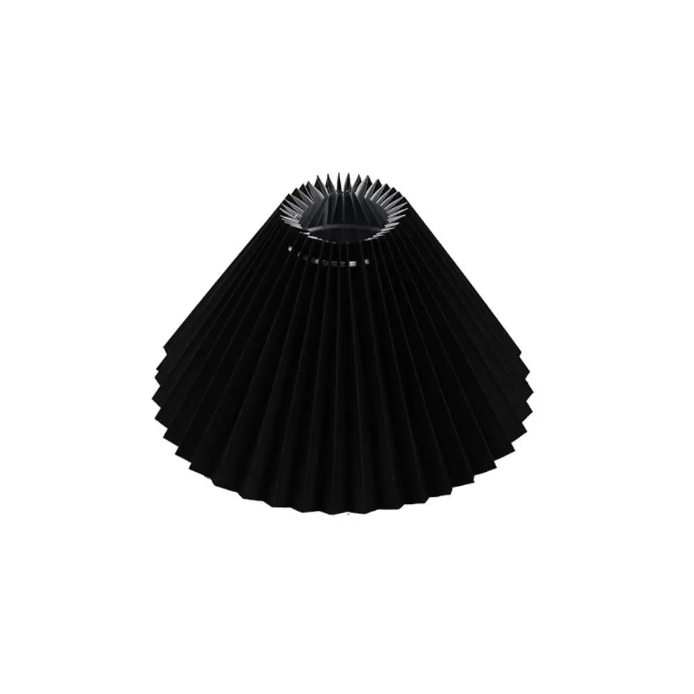 abat jour plissé moderne blanc rose vert pliable opaque salon chambre