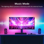 ruban led multicolore pc gaming synchronisation écran 24 27 32 34 pouces clip usb