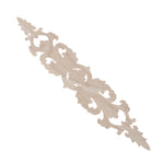 applique murale sculptée bois floral baroque ø14+ ø2 décoration mur chambre