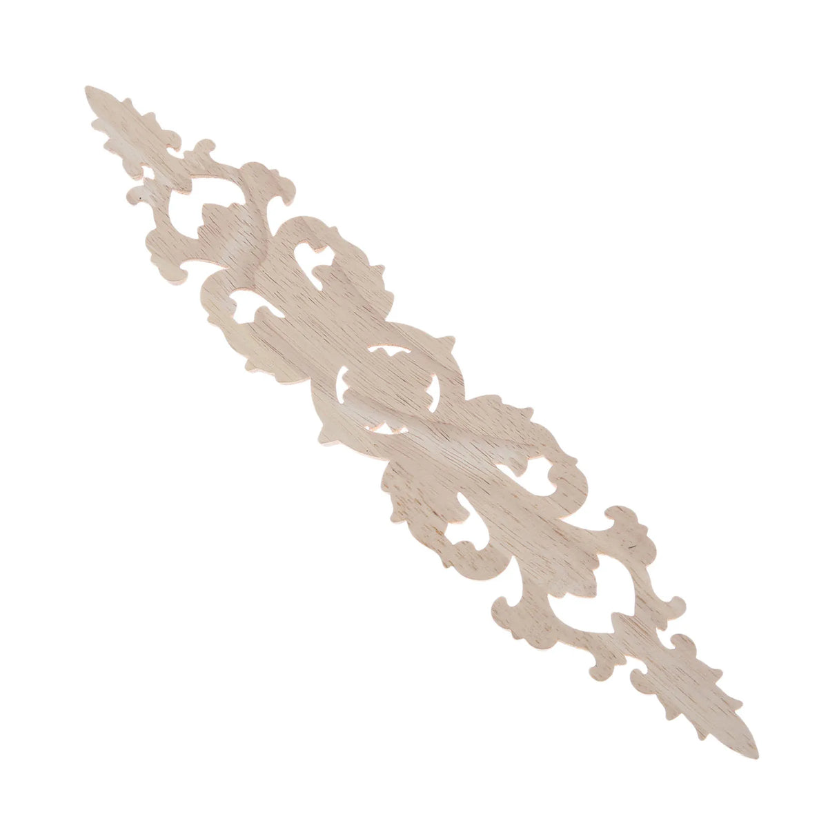 applique murale sculptée bois floral baroque ø14+ ø2 décoration mur chambre