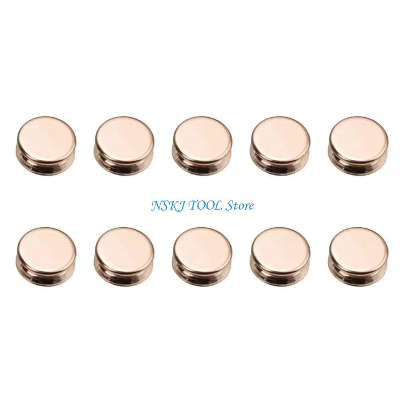 clips fixation noir doré argenté blanc modernes rideau 10 pièces