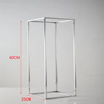 support floral transparent moderne or grande occasion anniversaire mariage événement