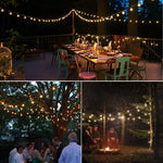 Détail des ampoules incassables de la guirlande lumineuse LED