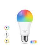 ampoule led intelligente e27 rgb blanc chaud application tuya smart life alexa google moderne